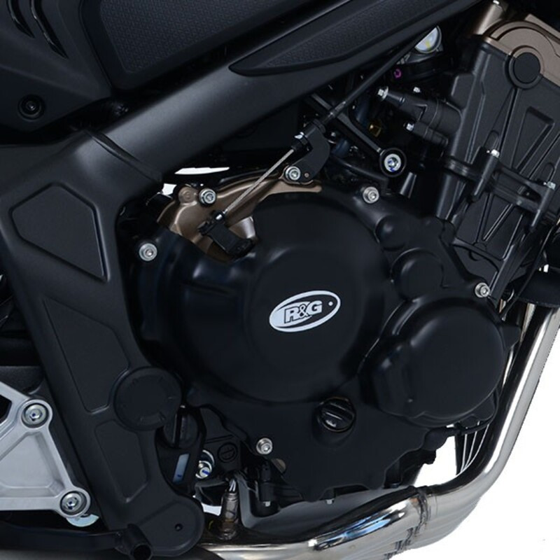 Couvre-carter gauche R&G RACING - Race Series noir Honda CB650R/CBR650R Couvre-carter gauche R&G RACING - Race Series noir Honda CB650R/CBR650R