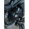 Couvre-carter gauche R&G RACING noir Kawasaki Z800