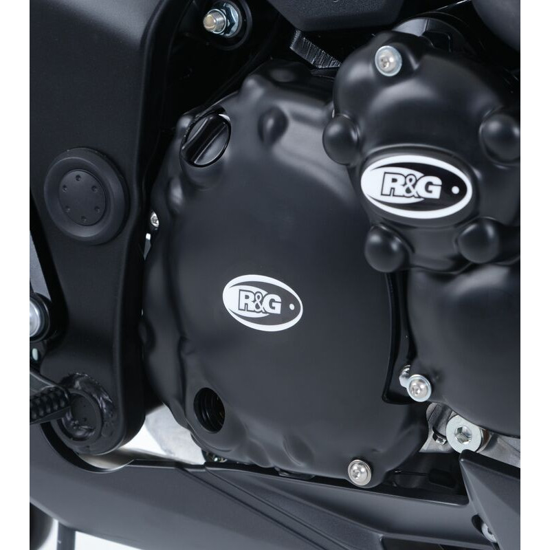 Couvre-carter droit (embrayage) R&G RACING noir GSX-S 750