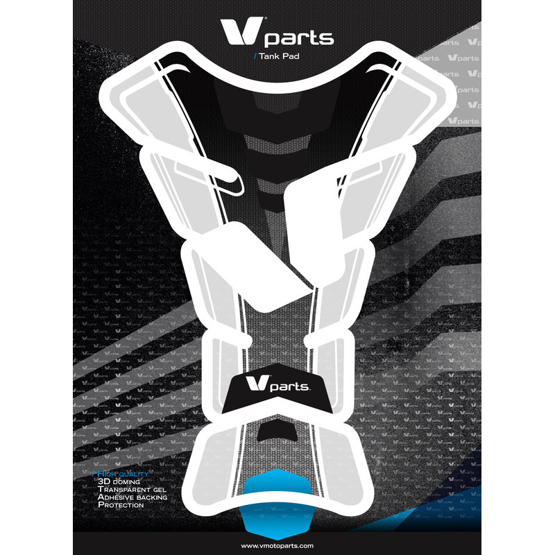 Protection de réservoir V PARTS noir universel Protection de réservoir V PARTS noir universel