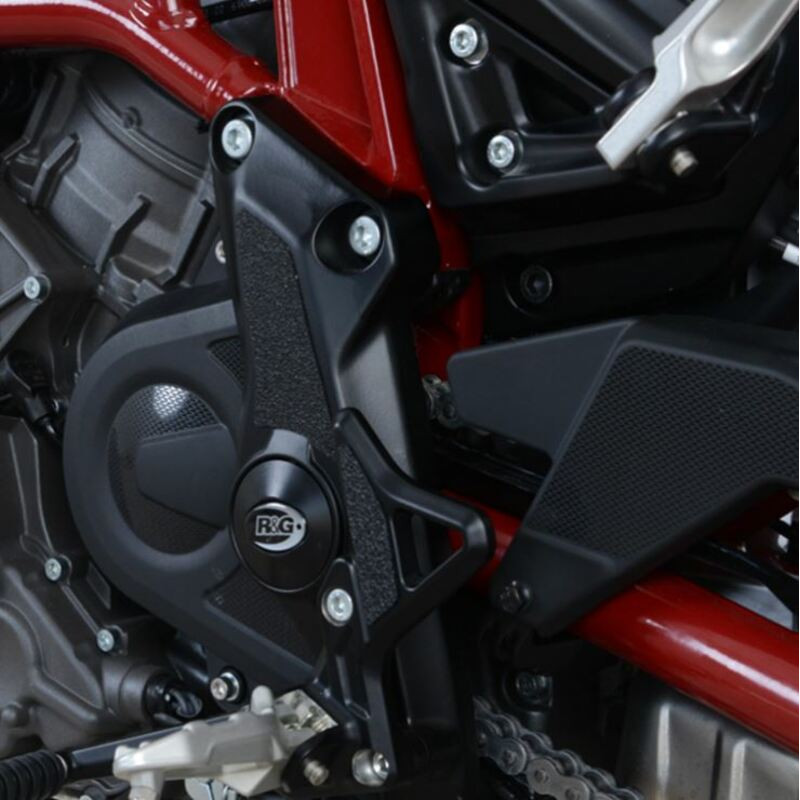 Adhésif anti-frottement R&G RACING noir 2 pièces Indian FTR1200/1200S Adhésif anti-frottement R&G RACING noir 2 pièces Indian FTR1200/1200S