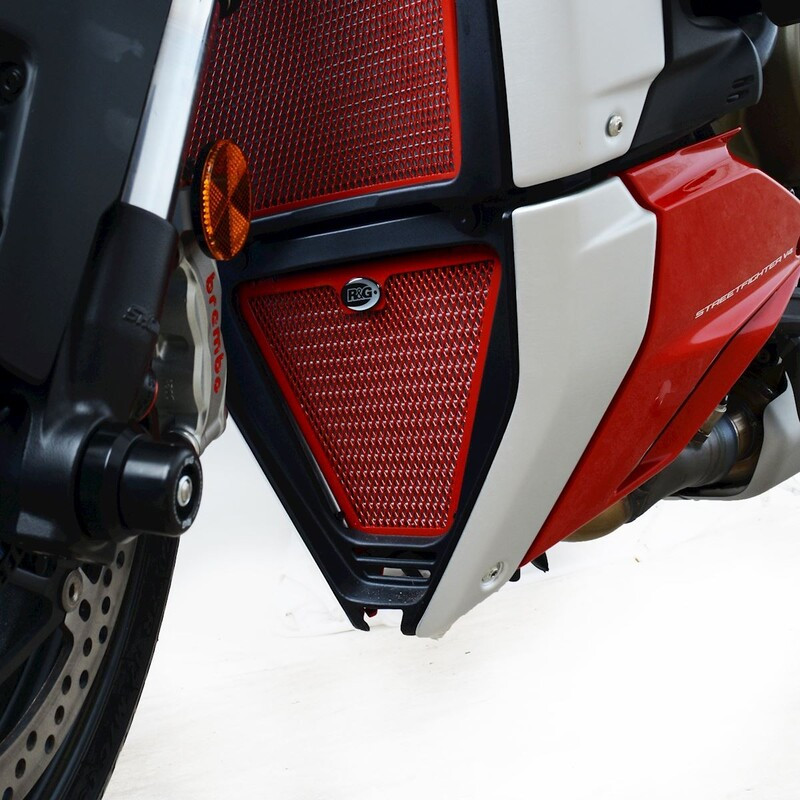 Protection de radiateur d'huile R&G RACING - Ducati Streetfighter V4 Protection de radiateur d'huile R&G RACING - Ducati Streetfighter V4