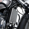 Protection de radiateur d'huile R&G RACING noir Royal Enfield Protection de radiateur d'huile R&G RACING noir Royal Enfield