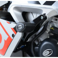Tampons de protection R&G RACING Aero blanc Aprilia RSV-4 R Tampons de protection R&G RACING Aero blanc Aprilia RSV-4 R