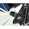 Tampons de protection R&G RACING Aero noir Suzuki GSX-R600/750 Tampons de protection R&G RACING Aero noir Suzuki GSX-R600/750