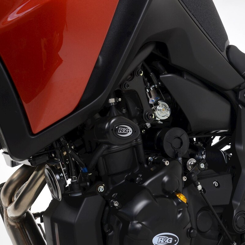 Tampons de protection R&G RACING Aero - noir Yamaha Tracer 7 Tampons de protection R&G RACING Aero - noir Yamaha Tracer 7