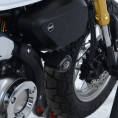 Tampons de protection R&G RACING Aero noir Honda Monkey 125 Tampons de protection R&G RACING Aero noir Honda Monkey 125
