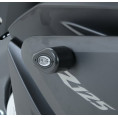 Tampons de protection R&G RACING Aero noir Yamaha YZF-R125 Tampons de protection R&G RACING Aero noir Yamaha YZF-R125