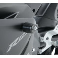Tampons de protection R&G RACING Aero noir Yamaha YZF-R125 Tampons de protection R&G RACING Aero noir Yamaha YZF-R125