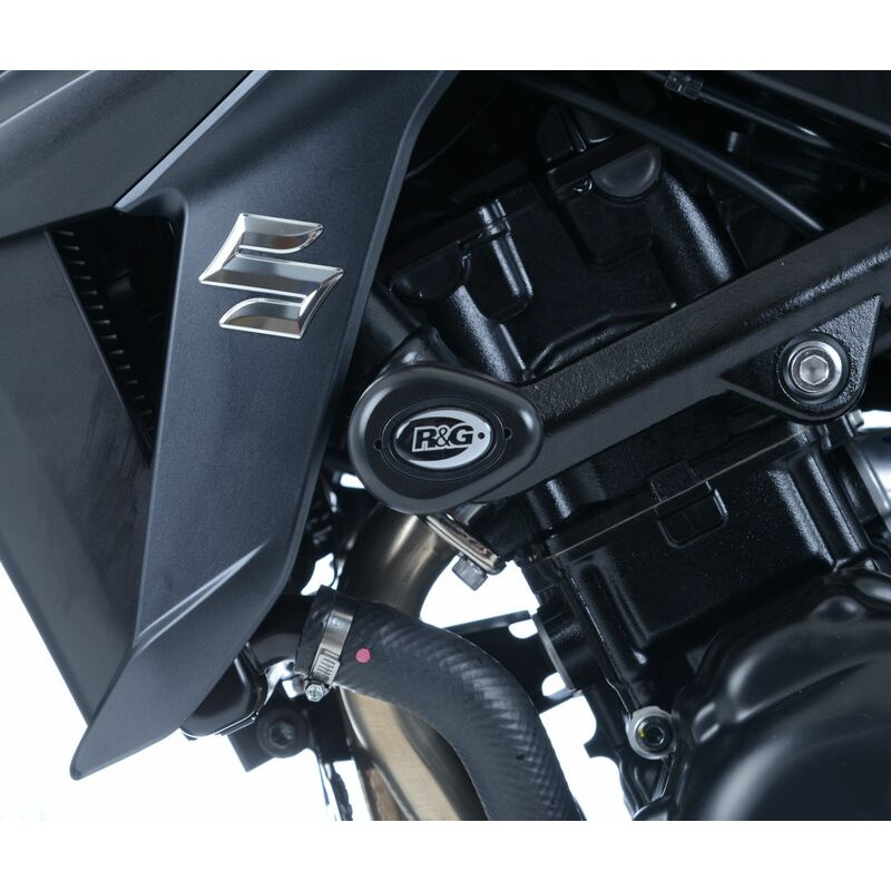 Tampons de protection R&G RACING Aero noir Suzuki GSX-S750 Tampons de protection R&G RACING Aero noir Suzuki GSX-S750
