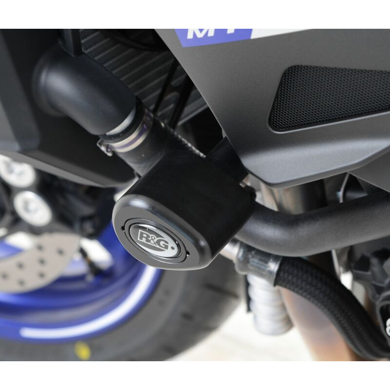 Tampons de protection R&G RACING Aero noir Yamaha MT-10 Tampons de protection R&G RACING Aero noir Yamaha MT-10