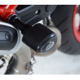 Tampons de protection R&G RACING Aero noir Ducati Monster 797 Tampons de protection R&G RACING Aero noir Ducati Monster 797
