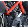 Tampons de protection R&G RACING Aero noir Ducati Monster 797 Tampons de protection R&G RACING Aero noir Ducati Monster 797