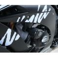Kit tampons de protection R&G RACING Aero noir Kawasaki ZX-R10 Kit tampons de protection R&G RACING Aero noir Kawasaki ZX-R10
