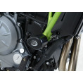 Tampons de protection R&G RACING Aero blanc Kawasaki Z650 Tampons de protection R&G RACING Aero blanc Kawasaki Z650