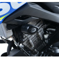 Tampons de protection R&G RACING Aero noir Suzuki GSX-S125 Tampons de protection R&G RACING Aero noir Suzuki GSX-S125