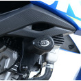 Tampons de protection R&G RACING Aero noir Suzuki GSX-S125 Tampons de protection R&G RACING Aero noir Suzuki GSX-S125