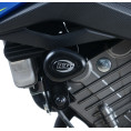 Tampons de protection R&G RACING Aero noir Suzuki GSX-S125 Tampons de protection R&G RACING Aero noir Suzuki GSX-S125