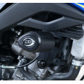 Tampons de protection R&G RACING Aero noir Suzuki GSX-S125 Tampons de protection R&G RACING Aero noir Suzuki GSX-S125