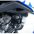 Tampons de protection R&G RACING Aero noir Suzuki GSX-S125 Tampons de protection R&G RACING Aero noir Suzuki GSX-S125