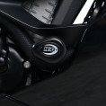 Tampons de protection R&G RACING Aero noir Kawasaki Ninja ZX-6 R ABS Tampons de protection R&G RACING Aero noir Kawasaki Ninja ZX-6 R ABS