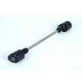 Tampons de protection R&G RACING Aero noir Kawasaki 250SL Tampons de protection R&G RACING Aero noir Kawasaki 250SL