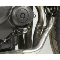 Slider moteur droit R&G RACING noir Honda CB/CBR600F Slider moteur droit R&G RACING noir Honda CB/CBR600F