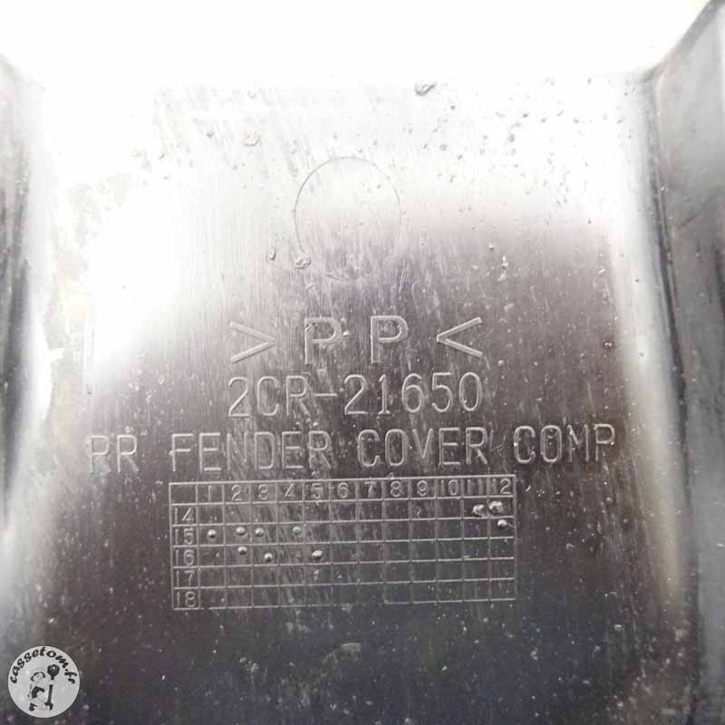 Garde Boue Arrière Yamaha 1000 Yzfr1 2017 - Pièces Occasion Cassetom