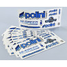 Autocollants POLINI Blue Line