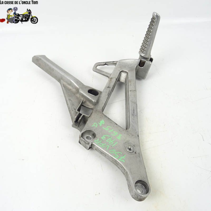 Platine arrière gauche + repose pied Honda 750 VFR 1993 - CTM-8615-011
