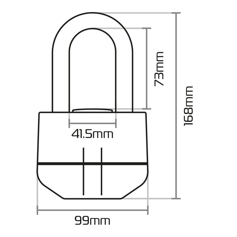 Bloque-disque OXFORD Boss Alarm 14mm
