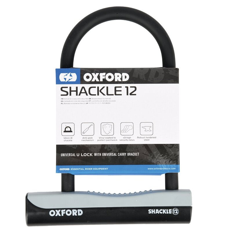 Antivol U OXFORD Shackle 12 - 245mm x 190mm