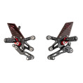 Commandes reculées réglables LIGHTECH Racing - sélection standard Commandes reculées réglables LIGHTECH Racing - sélection standard