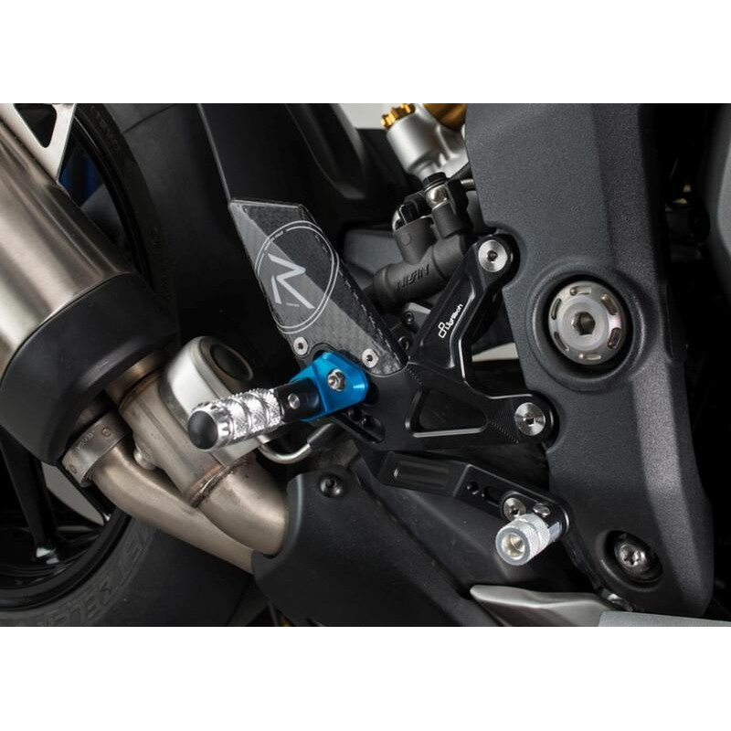 Commandes reculées réglables LIGHTECH Racing - sélection standard/inversée