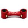 Kit de rabaissement de selle KOUBALINK (25.4 mm) rouge - Honda XR250R / 400R