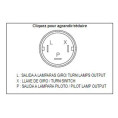 Centrale de clignotants électronique TECNIUM DZE OE 3 pôles 12V