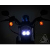 Phare DENALI M7 LED Ø177mm noir chrome