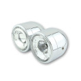 Phare LED SHIN YO Twin chromé montage latéral