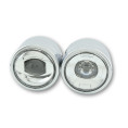 Phare LED SHIN YO Twin chromé montage latéral