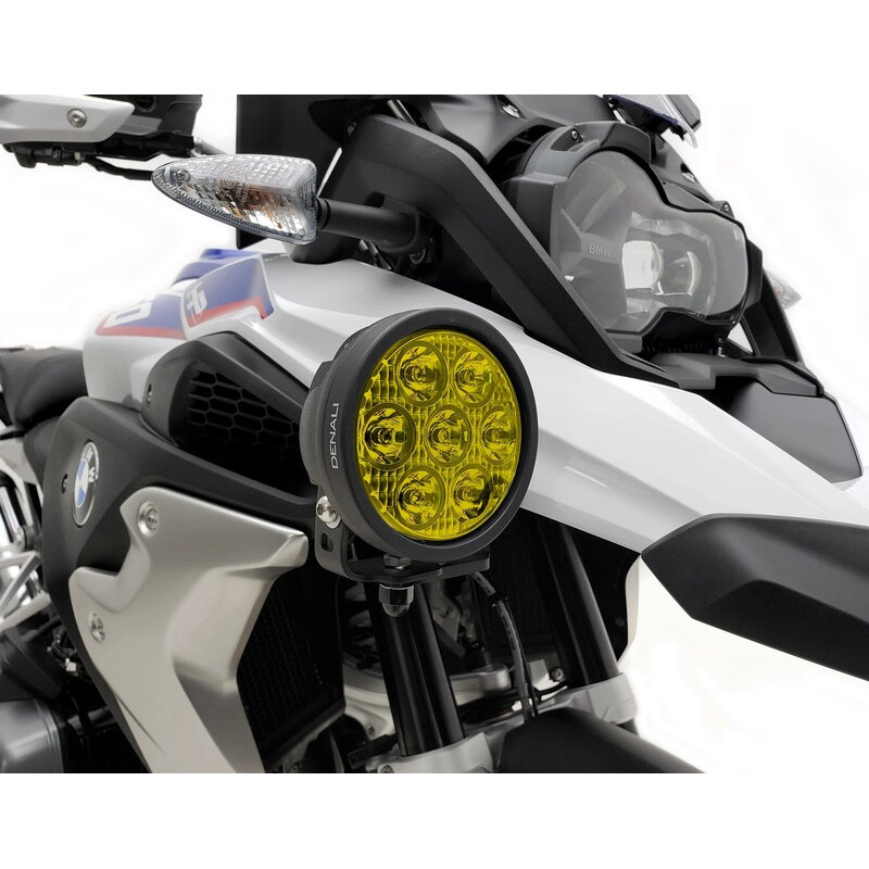 Lentilles DENALI pour D7 jaune - la paire