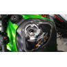 Poignée de réservoir A-SIDER Black Edition 4 vis noir Kawasaki