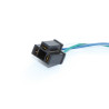 HIGHSIDER smart 3-pin plug type A, female, for 12V H4 incandescent lamps, with 210 mm cable.