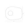 HIGHSIDER smart Mounting plates INDY SPACER for various KAWASAKI Z750/,ZX10R,ER6 F/N, black, Set