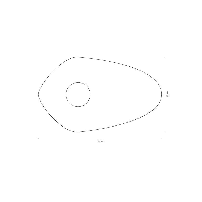 HIGHSIDER smart Mounting plates INDY SPACER for various DUCATI MONSTER 696/796/1100/EVO, set