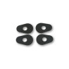 HIGHSIDER smart Mounting plates INDY SPACER for various YAHMAHA, Set