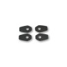 HIGHSIDER smart Mounting plates INDY SPACER for various KAWASAKI, YAMAHA,SUZUKI, Set