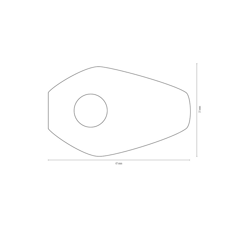 HIGHSIDER smart Mounting plates INDY SPACER for various KAWASAKI, YAMAHA,SUZUKI, Set