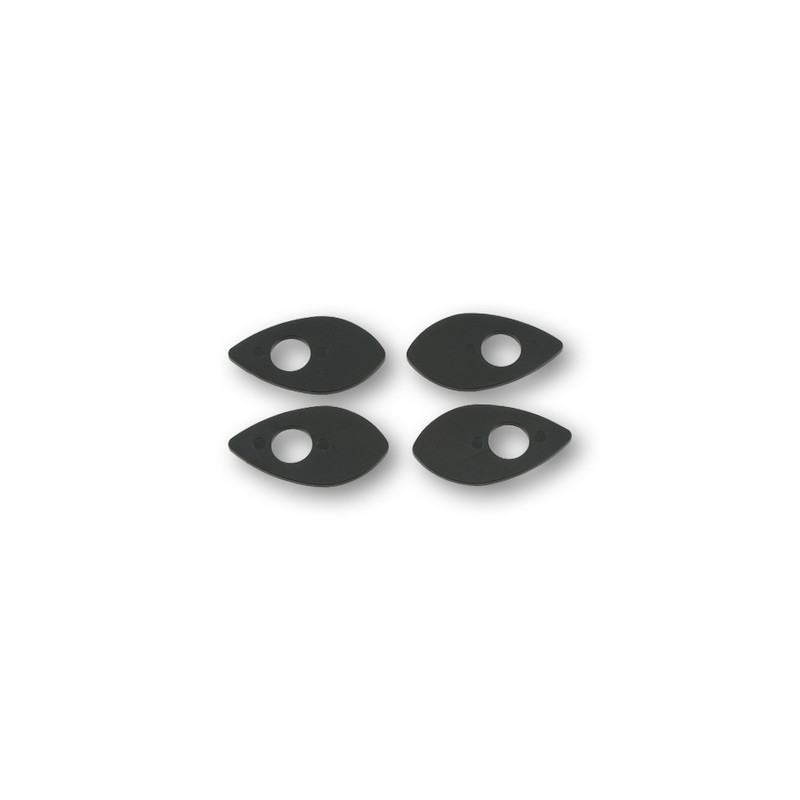 HIGHSIDER smart Mounting plates INDY SPACER for various, DUCATI, HONDA, Set