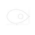 HIGHSIDER smart Alu mounting plates INDY SPACER for HONDA, Set