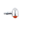 HIGHSIDER smart Turn signal OLD SCHOOL type 1, chrome